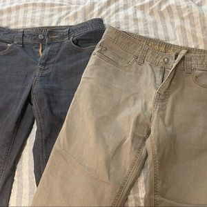2 for 1 deal! Prana Bridger Jeans slim 30x34 NWOT